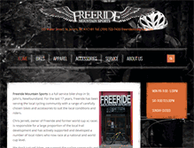 Tablet Screenshot of freeridems.com